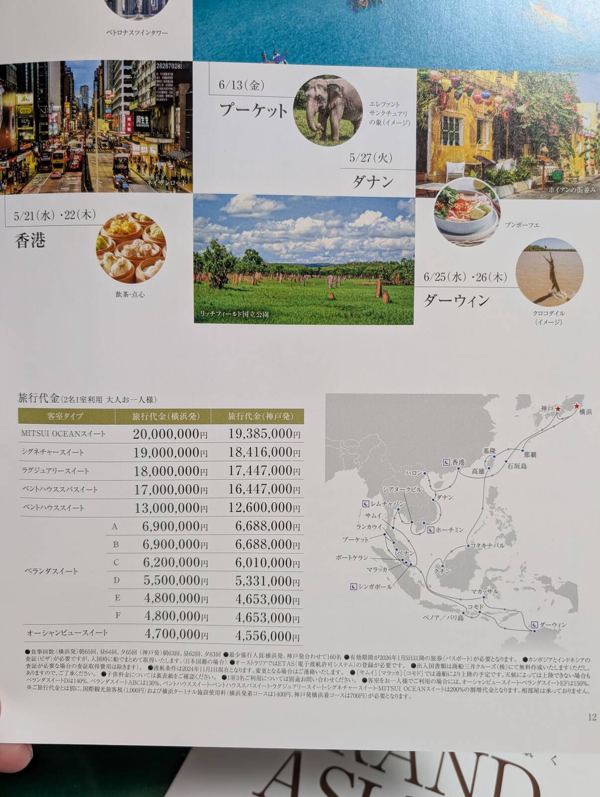 旅行代金