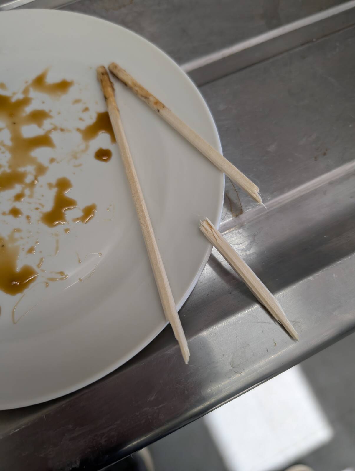 安物の割り箸