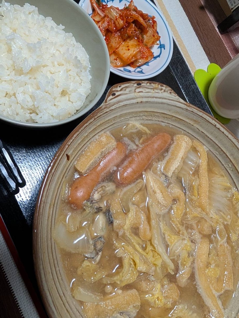 本日の夕食