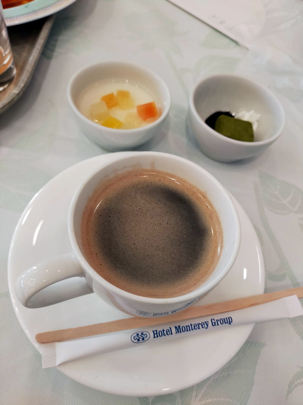 食後のコーヒー