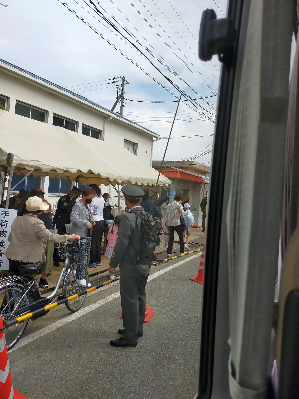 無線機のアンテナ