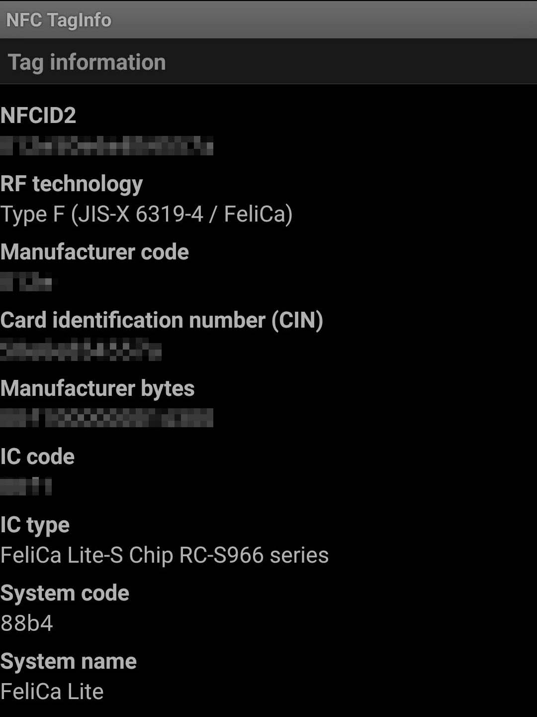 FeliCa Lite-S