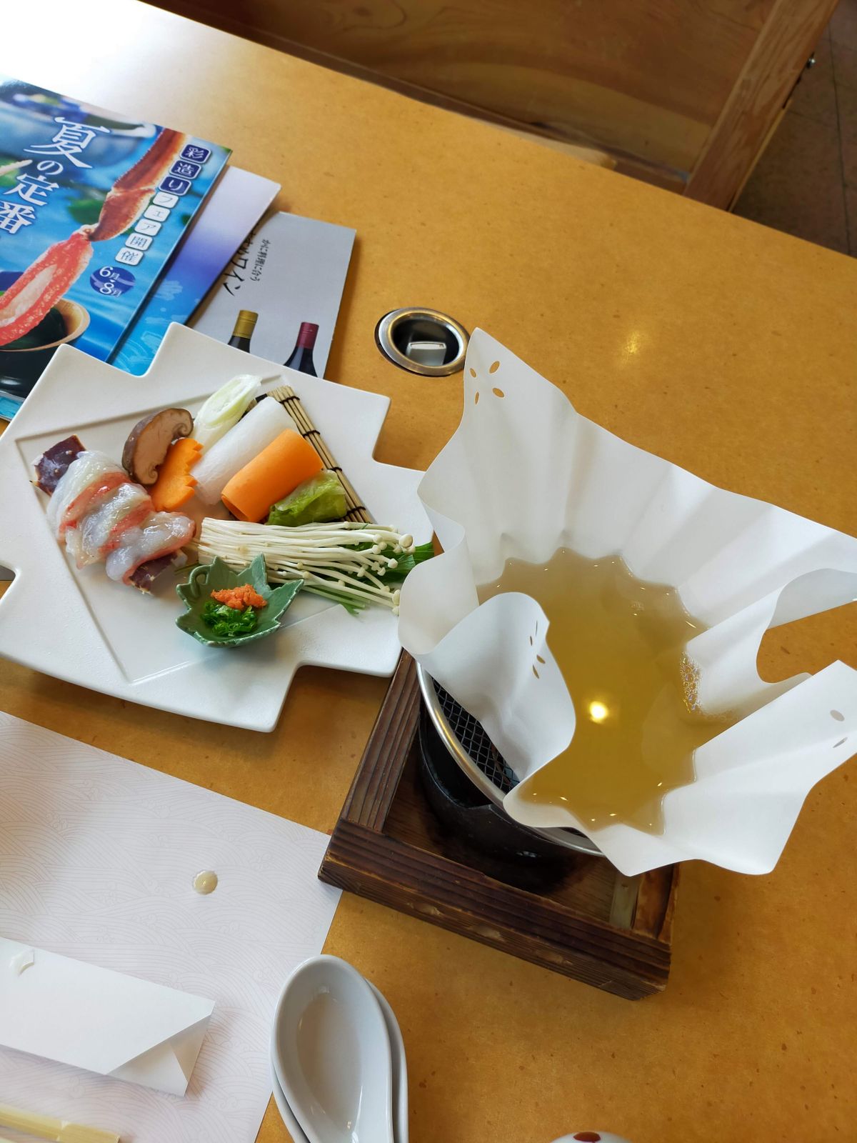 タラバしゃぶ小鍋