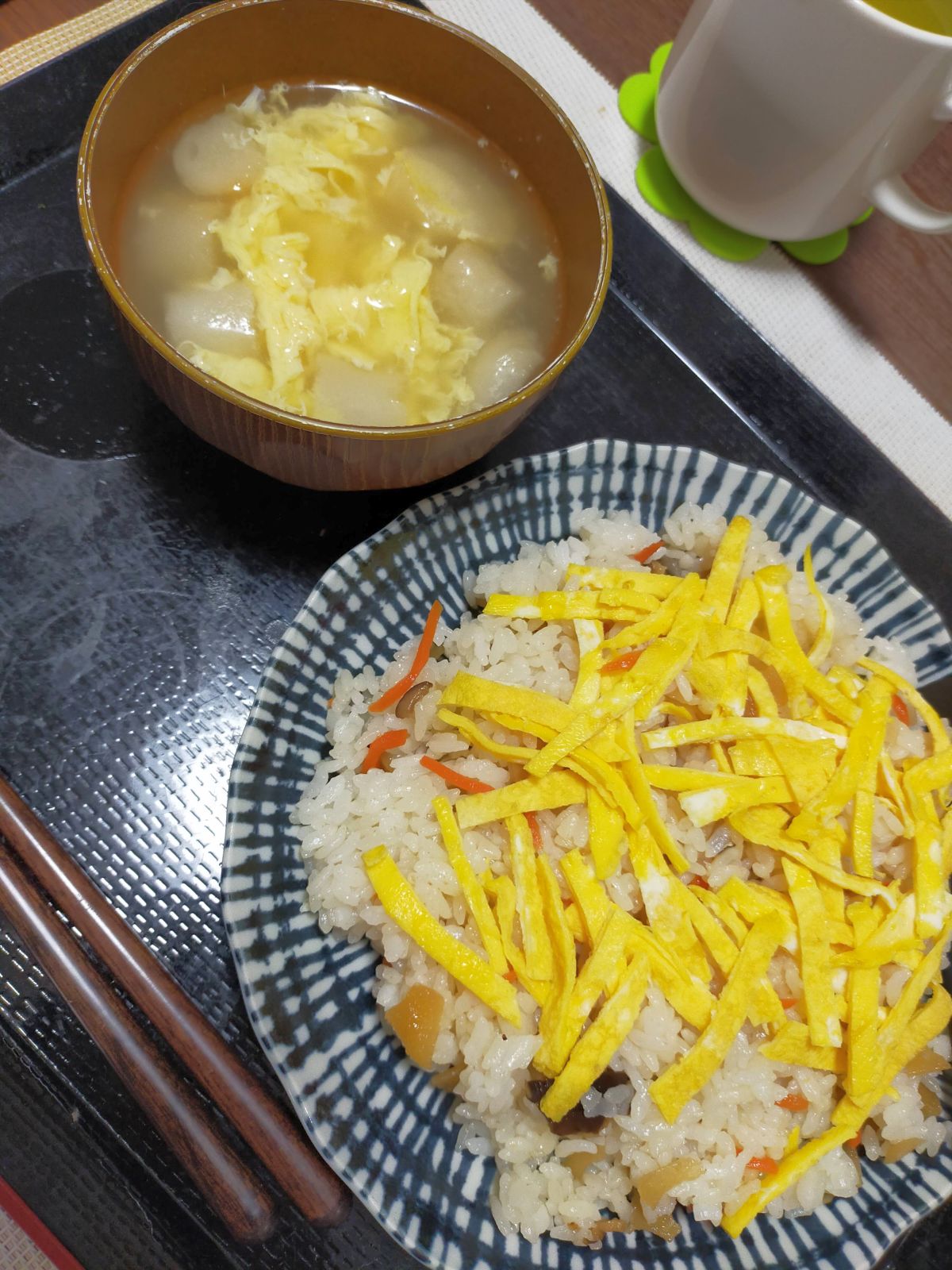 本日の朝食兼昼食