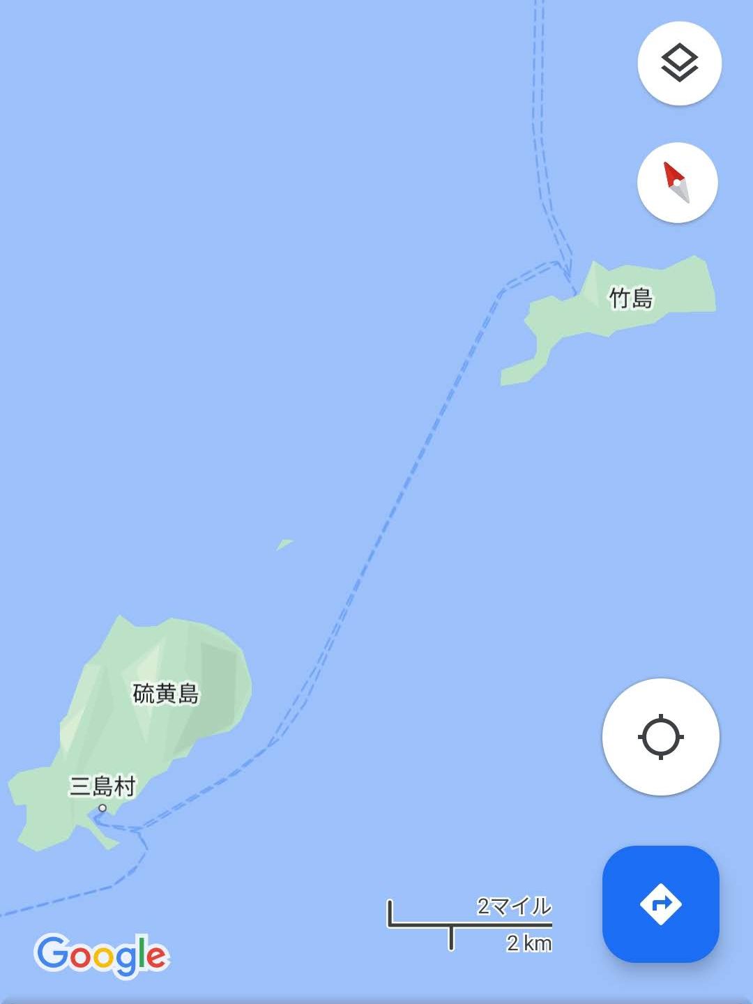 竹島と硫黄島