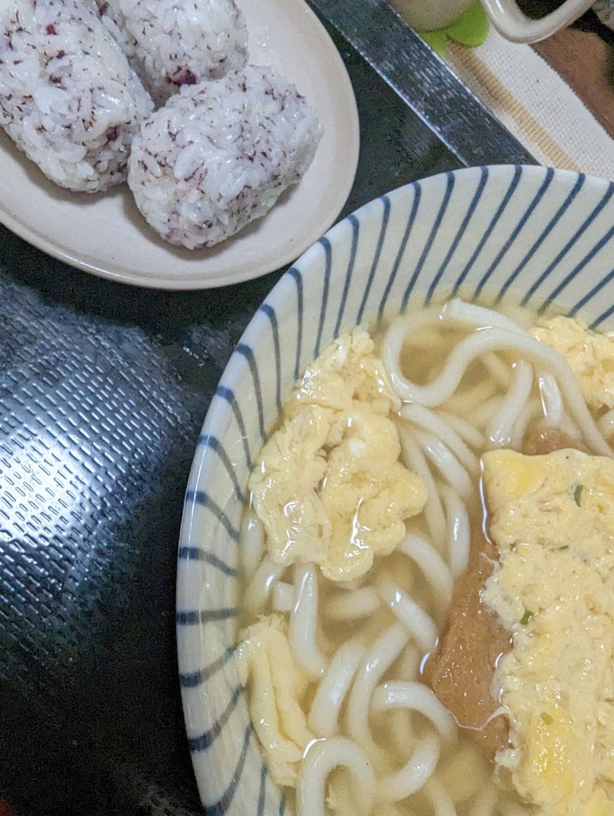 本日の朝食兼昼食