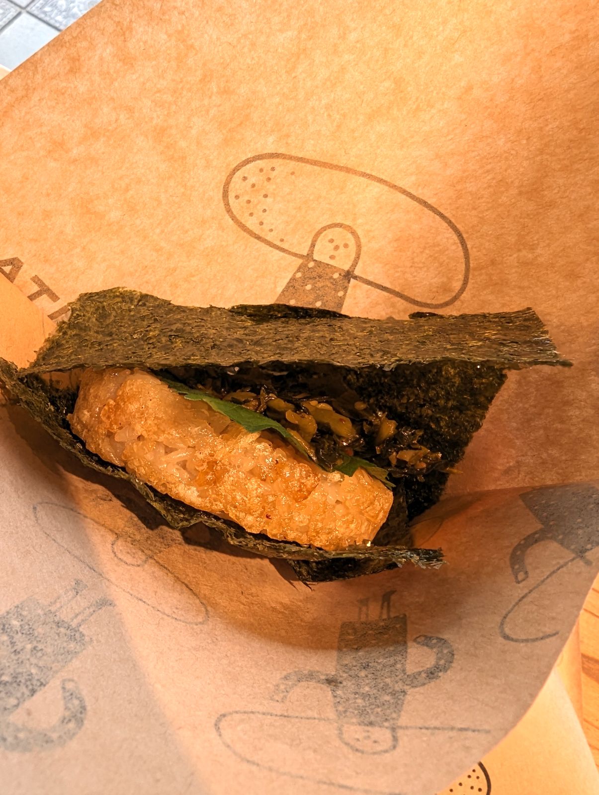 高菜のトッピング