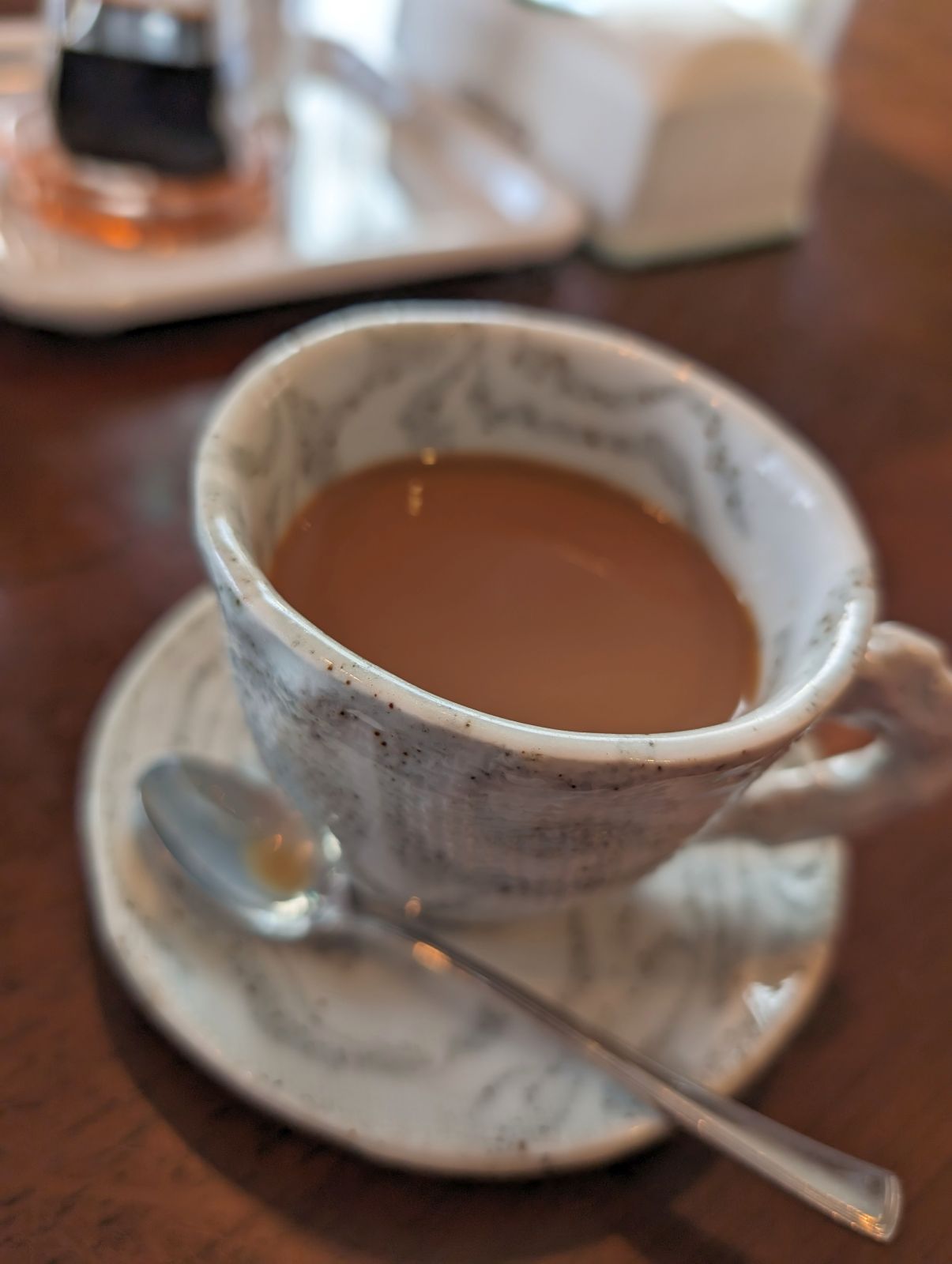 食後のコーヒー