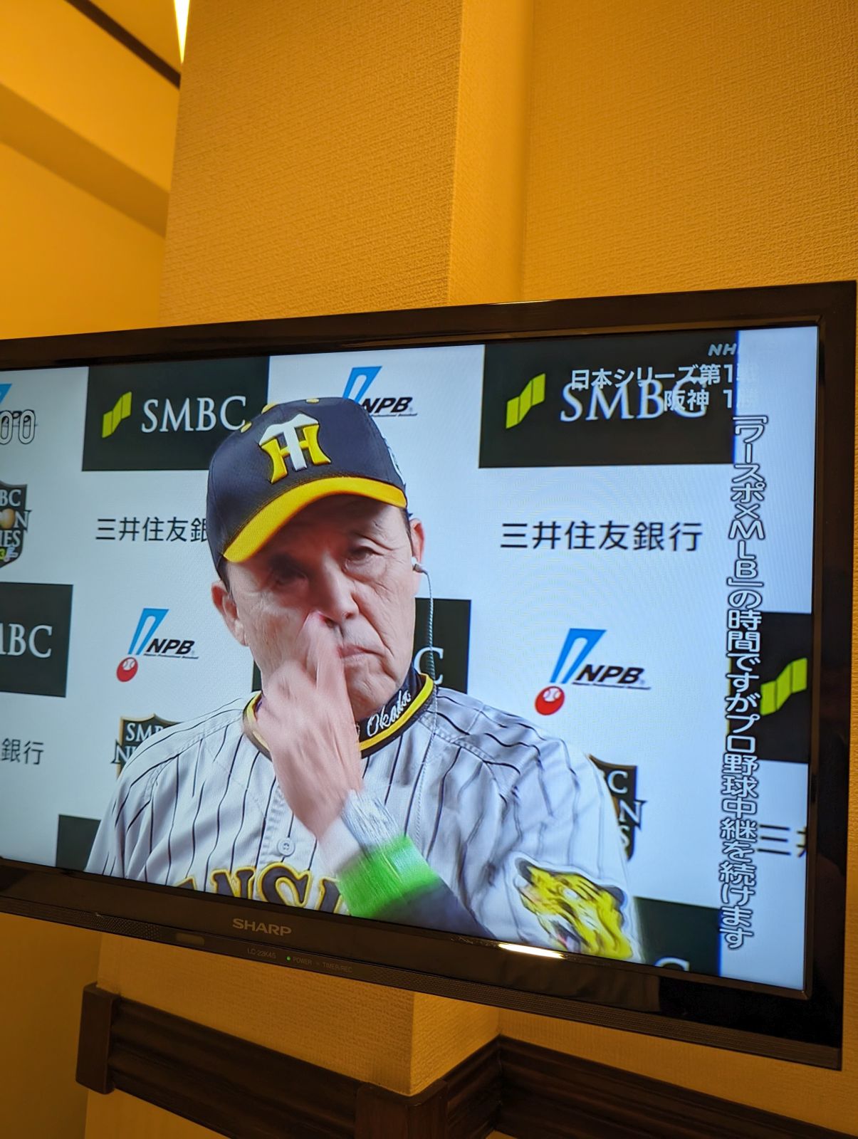 プロ野球中継を続けます