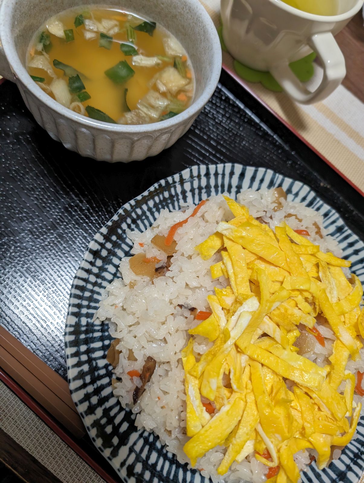 本日の朝食兼昼食